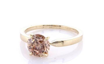 Zonder minimumprijs - Ring - 14 karaat Geel goud - 1.51ct., Nieuw