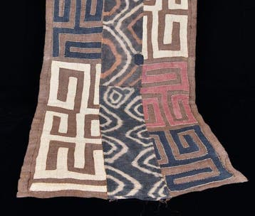 Kuba textiel - 320 cm - Shoowa-Kuba - DR Congo (Zonder