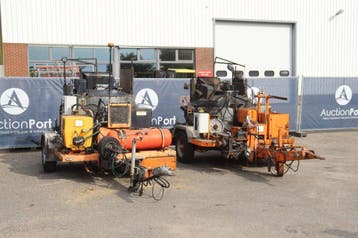 Veiling: Asfalteermachines AGT VK700 S Diesel 9.6kW 700L 201, Ophalen