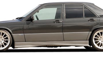 Rieger side skirt | 190-Serie (W201) - Sedan | l stuk ongesp, Verzenden, Nieuw, Mercedes-Benz