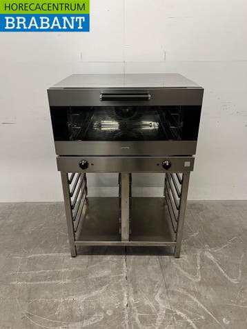 Four à convection Smeg en acier inoxydable, 3 x 1/1 GN ou 60, Verzenden