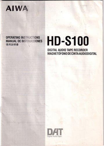 Aiwa - HD-S1 / HD-S100 Cassetterecorder-speler - Diverse