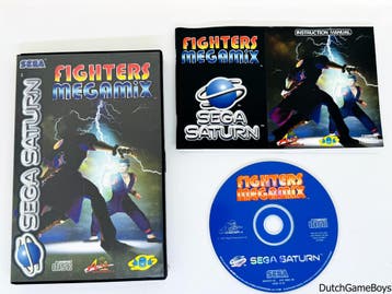 Sega Saturn - Fighters Megamix, Games en Spelcomputers, Verzenden, Gebruikt