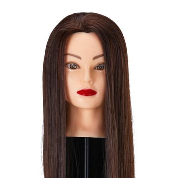 Oefenhoofd met 61 cm Synthetisch Haar – Hittebestendig, Verzenden, Nieuw