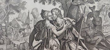 Claes Jansz. Visscher (1587-1652) - Incontro di Giacobbe e