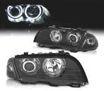 PHARES BMW E46 4P 98-01 ANGEL EYES CCFL NOIR H7 H7, Autos : Pièces & Accessoires, Verzenden, Neuf