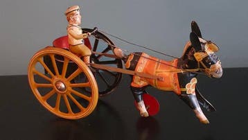 Bell Italy - Blikken speelgoed - Sailors Donkey Cart -
