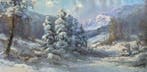 Europese school (XX) - “Silent Frosts Embrace”, Antiek en Kunst