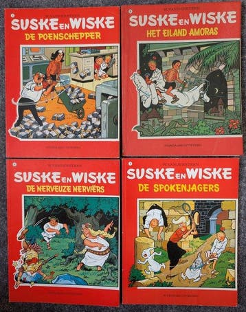 Suske en Wiske 67 t/m 149 - opeenvolgende reeks SC - 83, Nieuw