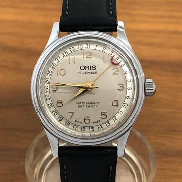 Oris - Vintage Pointer Date - 302-7285 - Heren - 1990-1999