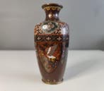 Vaas - Brons, Emaille, Cloisonne - Japan - Meiji periode