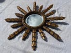 Wandspiegel - Hout, Glas - Zonnespiegel van glas