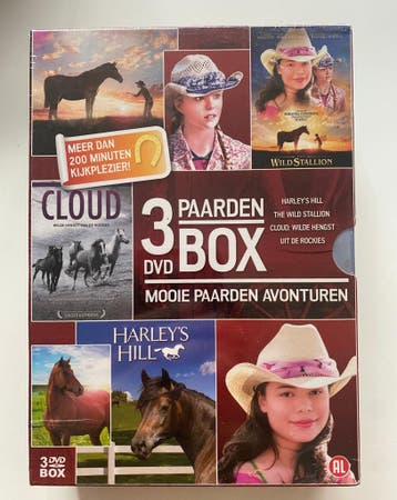 PAARDEN BOX 3 MOOIE PAARDEN AVONTUREN: HARLEYS HILL / THE, Gebruikt