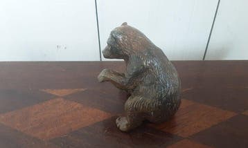 P. Chenet - Beeldje, Beer - 7.5 cm - Brons