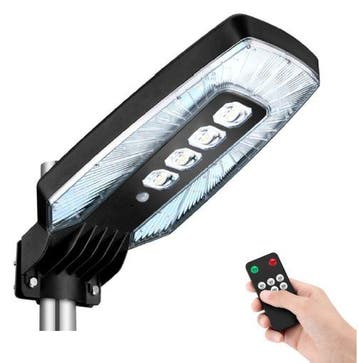 Maxilux LED Solar lantaarnpaal armatuur + afstandsbediening, Verzenden
