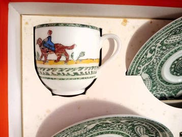 Service à café - Porcelaine - Hermès - Paris