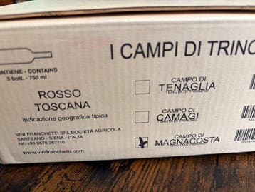 2021 Tenuta di Trinoro “Campo di Magnacosta” - Toscane IGT -, Nieuw