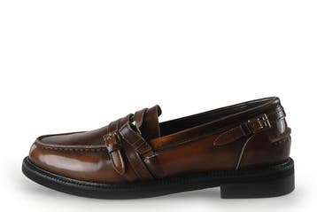 Stefano Lauran Loafers in maat 39 Bruin, Kleding | Dames, Schoenen, Bruin, Verzenden, Overige typen, Zo goed als nieuw