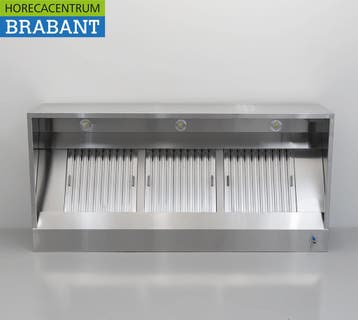 HCB RVS Afzuigkap Dampkap Premium-line Motor 2000 Kuub Box, Ophalen of Verzenden