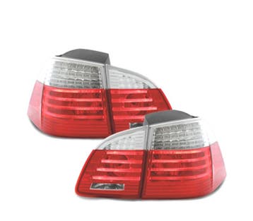 FEUX ARRIÈRE BMW E61 TOURING 03-07 LED ROUGE BLANC, Verzenden