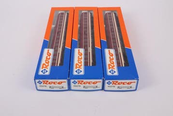 Roco H0 - 45279 - Modeltrein personenwagen (3) - Drie, Hobby en Vrije tijd, Nieuw