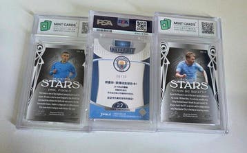 Man City Bundle - Joao Cancelo DAKA JERSEY RELIC /30 PSA 9 +, Nieuw