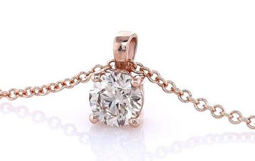 Zonder minimumprijs - Ketting met hanger - 14 karaat