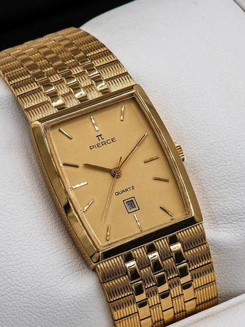 Pierce - Vintage watch - Zonder minimumprijs - * Quartz * -, Handtassen en Accessoires, Horloges | Heren, Nieuw