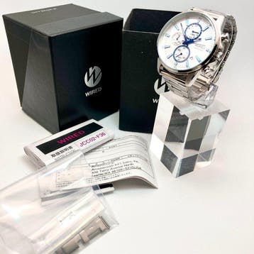 Seiko - WIRED Chronograph White Dial - Zonder minimumprijs -