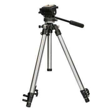 Manfrotto 190 statief met 128RC videokop met garantie, Ophalen of Verzenden, Gebruikt
