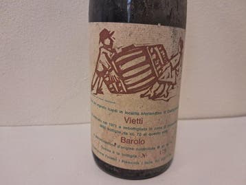 1971 Vietti - Barolo - 1 Fles (0.72L), Nieuw