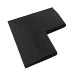 Fitness Vloer Hoekprofiel 20mm Rubber, Verzenden, Nieuw