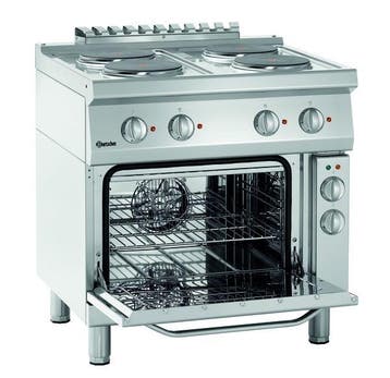 Fornuis | Elektrisch | EBO | 4 Kookplaten | 4x 2.6kW |, Verzenden, Nieuw in verpakking