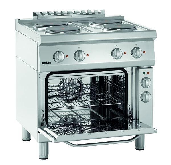 Fornuis | Elektrisch | EBO | 4 Kookplaten | 4x 2.6kW |, Zakelijke goederen, Horeca | Keukenapparatuur, Nieuw in verpakking, Verzenden