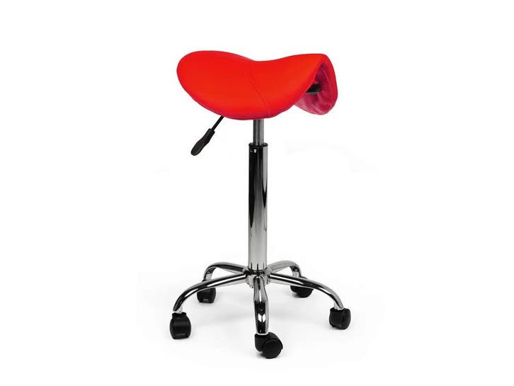 Zadelkruk Rood - Hoge uitvoering, Maison & Meubles, Tabourets