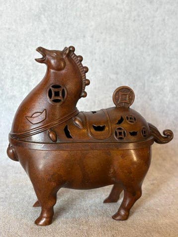 Tang-Dynastie stijl paard - Brons - China (Zonder