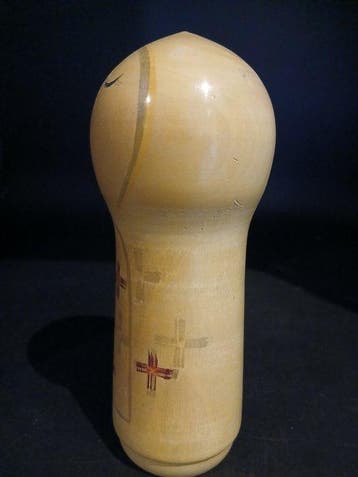Beeldje - Prachtige Vintage Sosaku (Creatieve) Kokeshi-pop