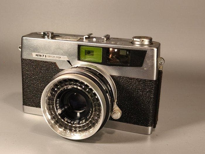 Petri 7 S con 2,8/45mm | Analoge camera, Audio, Tv en Foto, Fotocamera's Analoog