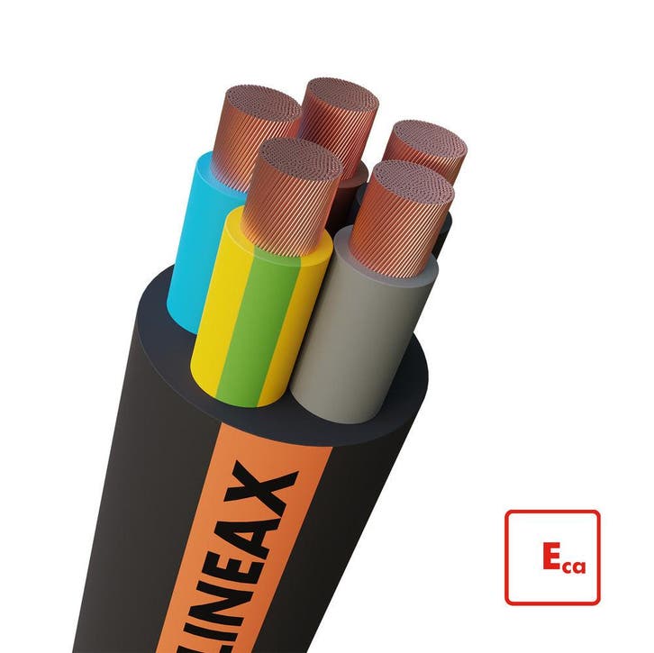 Nexans Lineax H07RN-F 5G 70mm2 Câble Industriel - 10008053, Bricolage & Construction, Électricité & Câbles, Envoi