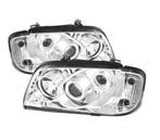 PHARES POUR MERCEDES CLASSE C W202 93-00 FOND CHROMÉ + CLIGN, Verzenden, Nieuw