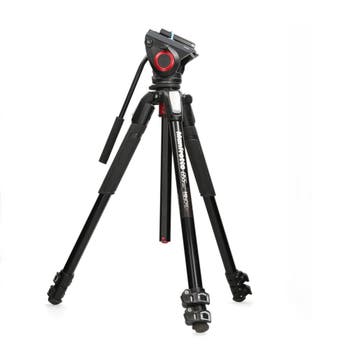Manfrotto MT055XPRO3 Statief - 1 jaar garantie, Ophalen of Verzenden, Zo goed als nieuw
