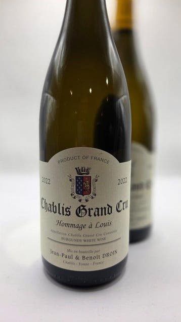 2022 Jean-Paul & Benoit Droin Hommage à Louis - Chablis, Nieuw