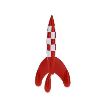 Kuifje PVC Beeldje Raket 8.5 cm, Ophalen of Verzenden, Nieuw