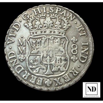 Royaume d’Espagne. Fernand VI. 8 Reales 1755 - México