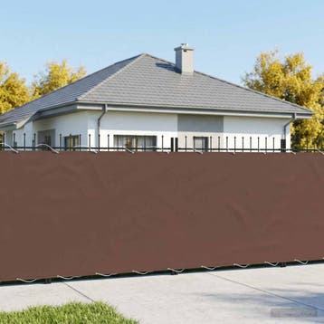 vidaXL Balkon Privacy Scherm 150 x 300 cm Stof met, Tuin en Terras, Verzenden, Nieuw