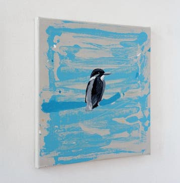 Matthieu van Riel - IJsvogel, Antiek en Kunst