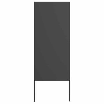 Tuinscherm Matstaal | Retour Deal | Sla nu toe, Tuin en Terras, Staal, Verzenden, Minder dan 100 cm, 100 tot 150 cm