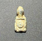 Viking periode Lood Amuleethanger met een klassieke