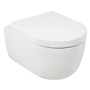 Wandcloset Pack Plieger Kansas Diepspoel Rimless Compact met, Bricolage & Construction, Ophalen of Verzenden, Overige typen