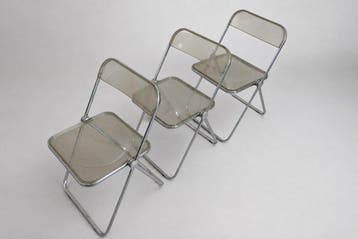 Anonima Castelli - Giancarlo Piretti - Chaise (3) - Plia, Antiquités & Art